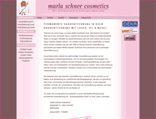 Tablet Screenshot of dauerhafte-haarentfernung-koeln.de